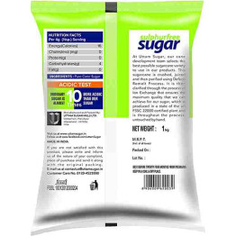 Uttam Sugar Sulphurless Sugar, 1kg